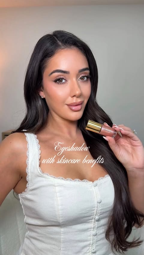 Instagram post by @saynasheikhh for OGEE. Caption reads: Makeup that does more ✨ The new @ogee Lid Sculpt™....