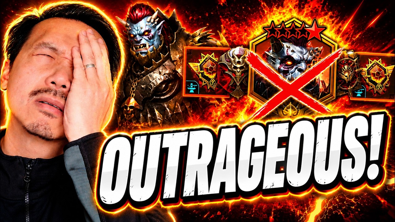 YouTube post by @BoozorTV for Plarium. Caption reads: [...] #RAIDShadowlegends #RAID #RaidRPG #Plarium....
