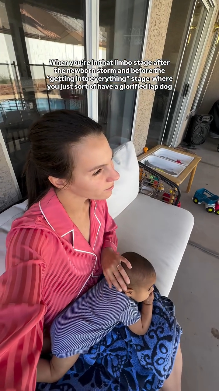 Instagram post by @kendalclarkk for The Bump. Caption reads: The days of chasing them are loading 😅

🎥....