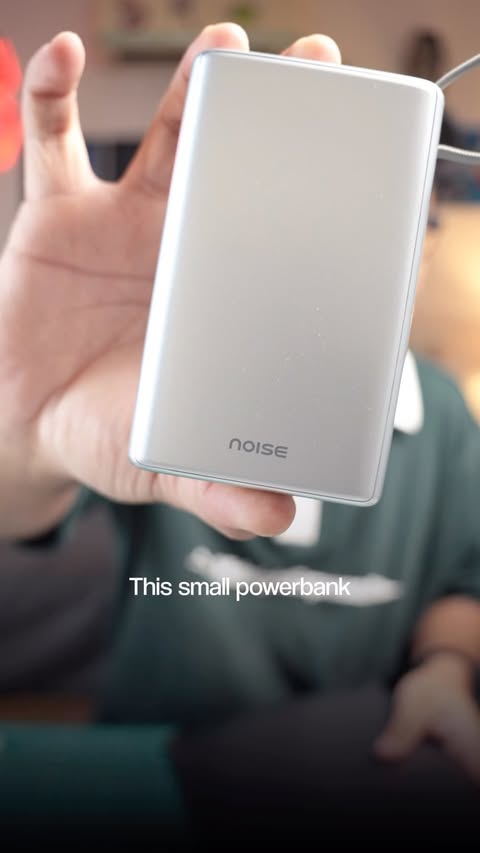 Instagram post by @deew1se for Noise. Caption reads: Stay Charged ⚡🔋 Comment "Noise" for the link #ad.