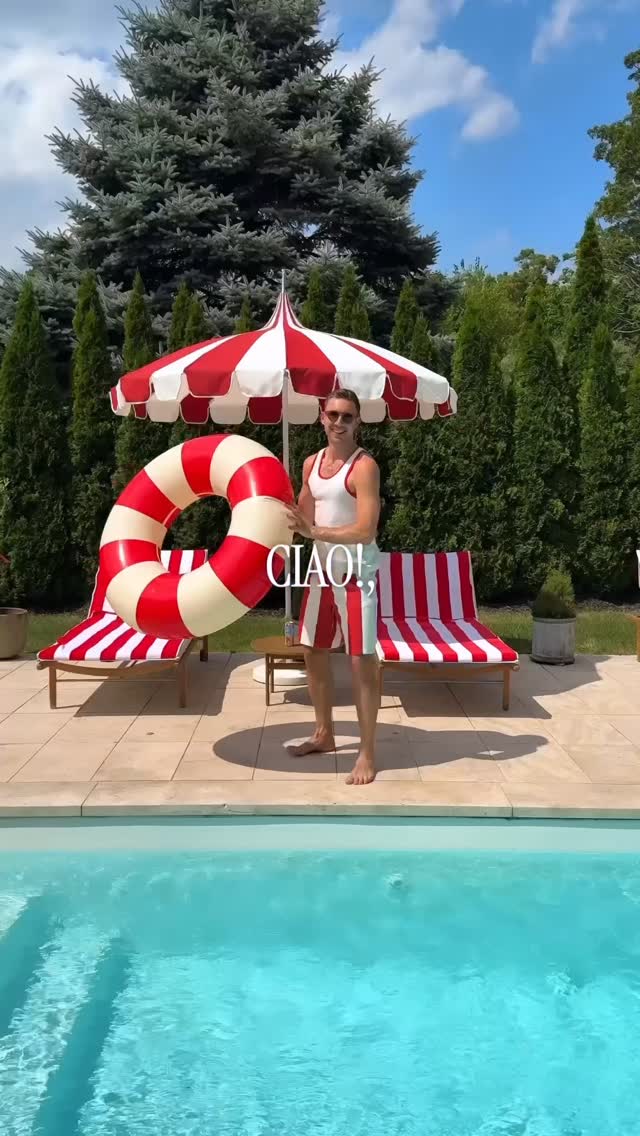 Instagram post by @brightbazaar for Sanpellegrino. Caption reads: CIAO! 🙆‍♂️🌞💦⁣
⁣
That’s me welcoming you to this....