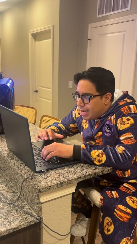 Instagram post by @amirkhan82 for Insomnia Cookies. Caption reads: Cookie Madness! @insomniacookies #InsomniaPartner....