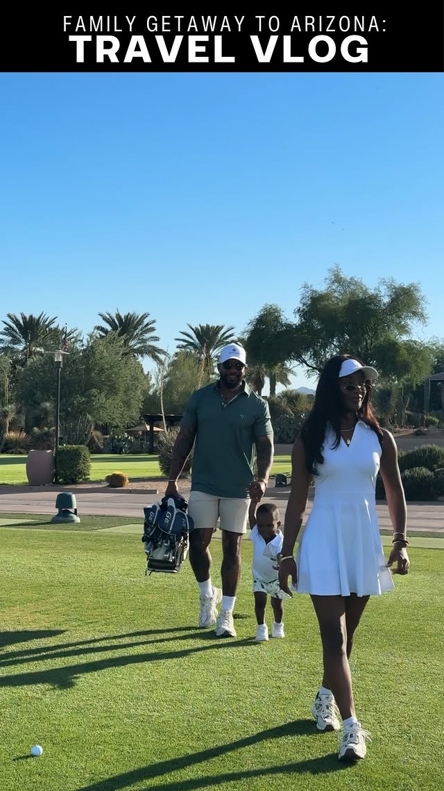 Instagram post by @loveatfirstflight_ for Marriott Bonvoy. Caption reads: #MarriottBonvoyPartner A relaxing family vacation…....