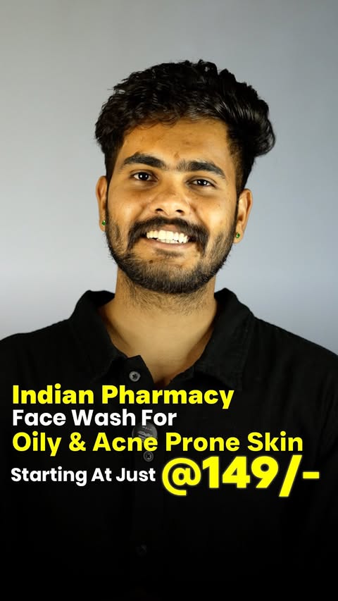 Instagram post by @arjunsingh_1310 for Dermatouch. Caption reads: “Mene acne-prone skin ke liye yeh, Dermatouch....