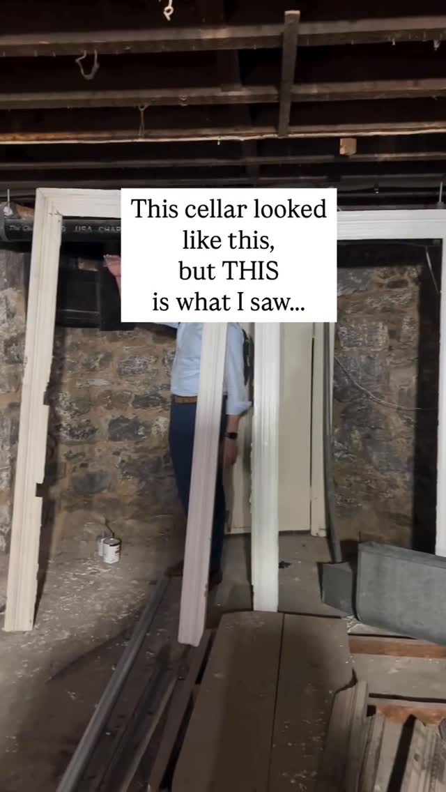 Instagram post by @katepearcevintage for Real Simple. Caption reads: It’s been a year since I completed this project....