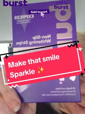 TikTok post by @irishmamlife for Burst Oral Care. Caption reads: [...] 😁 @The Collective Agency TTS IRE @BURST....