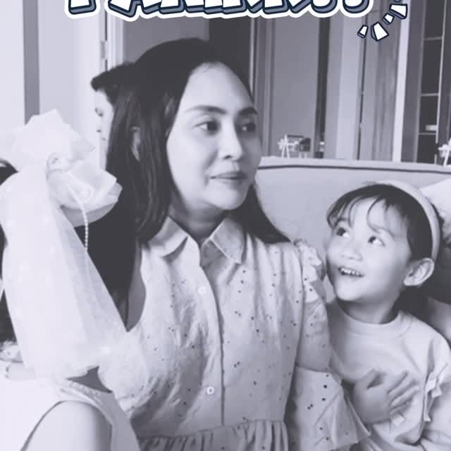 Instagram post by @aviwkila for Nordic Naturals. Caption reads: Ga semudah itu bikin konten bareng anak -....