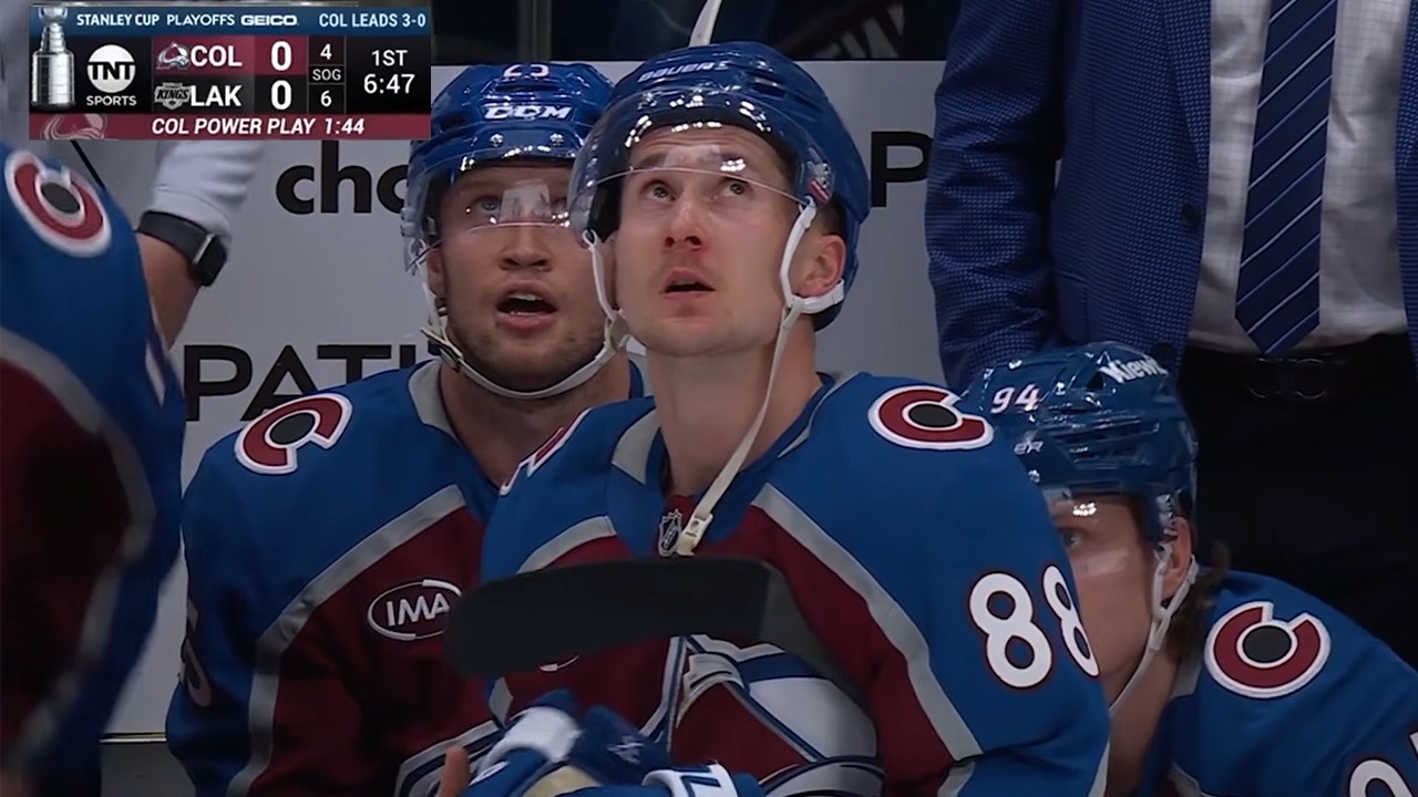 YouTube post by @RobTalksHockey for SeatGeek. Caption reads: [...] my code for 10% off your next SeatGeek....