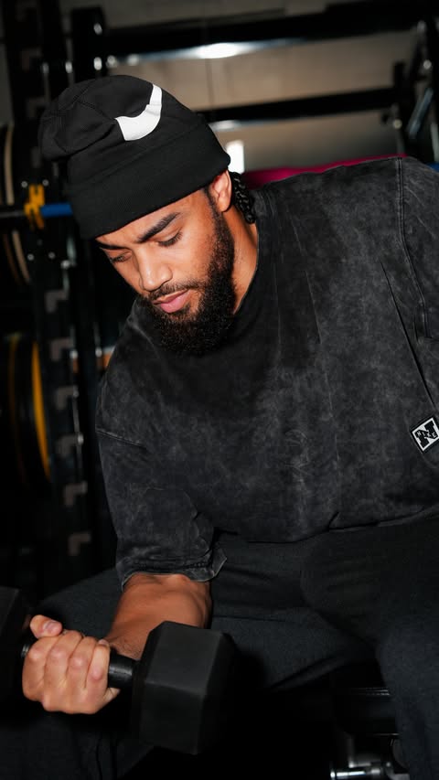 Instagram post by @cjchallenger for Nike. Caption reads: Show up. Lock in. Do the work.
because the real....