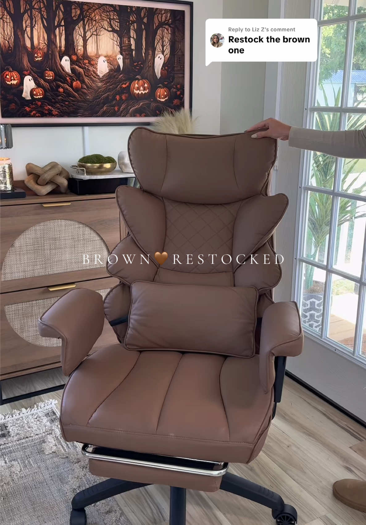 TikTok post by @lindsaybuzzard_ for DOWINX. Caption reads: [...] you might as well be comfortable. The....