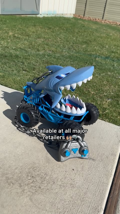 Instagram post by @jassn2 for Spin Master. Caption reads: [...] Monster Jam adventures at home! 🙌🏽....