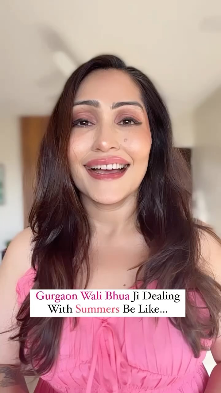 Instagram post by @shibani_bedi for Kwality Wall's. Caption reads: Rajje, kya garmi mein aapki bhi hotness badh gayi....