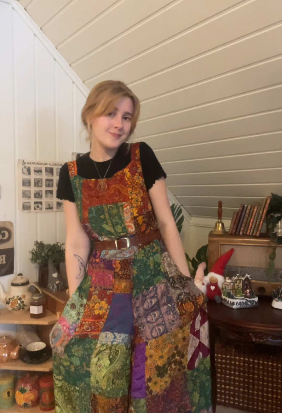 TikTok post by @stinasirena for Ethnasia Jewelry. Caption reads: [...] of Life (sponsored) Earrings from @ethnasia....