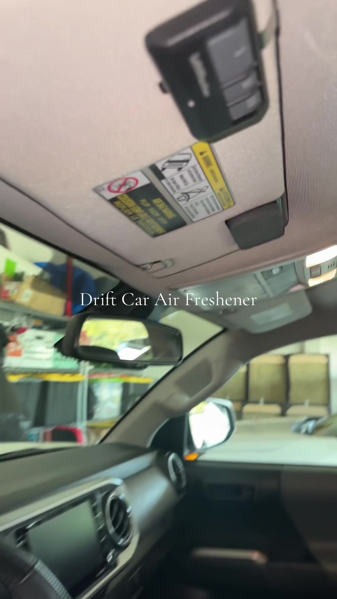 TikTok post by @savannahmhopkins for drift. Caption reads: @Driftgoods has the best designed car air [...].