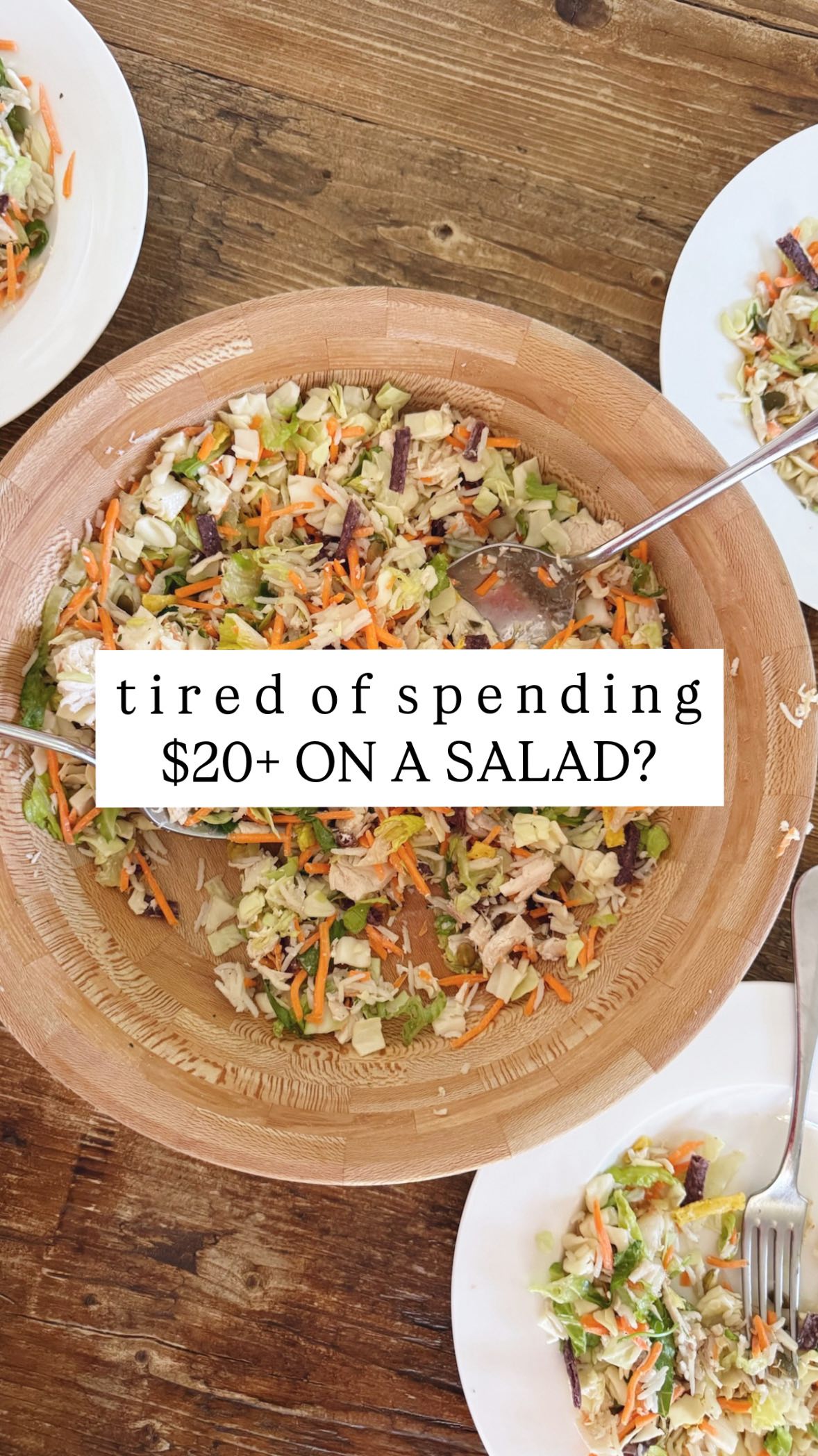 Instagram post by @gottatryit.gti for Safeway. Caption reads: #SafewayPartner Our favorite bagged salad meal....