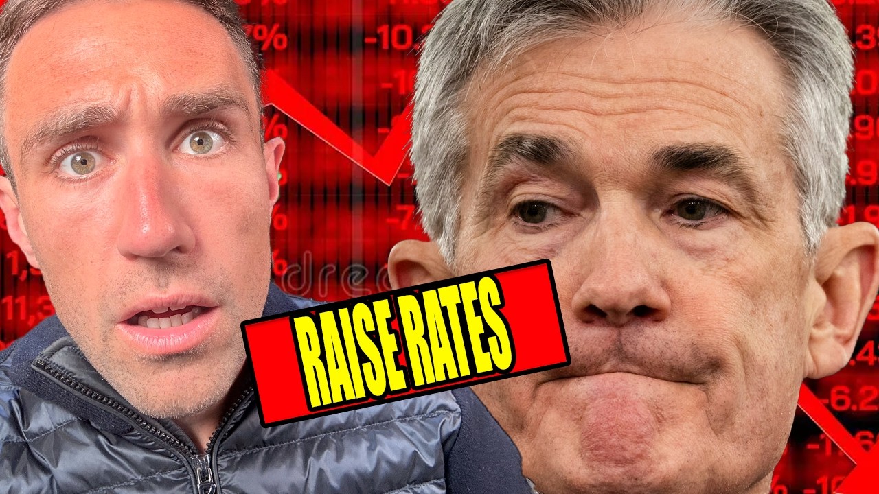 YouTube post by @MeetKevin for Tesla. Caption reads: f*******k: What Powell JUST Said.