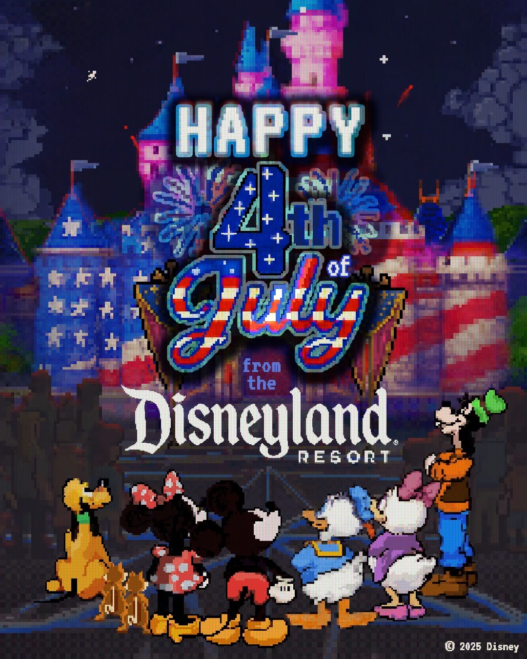 Instagram post by @disneylandmagickey for Disneyland. Caption reads: Across all of our different lands, stories, and....