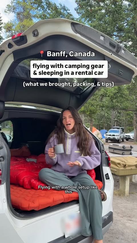 Instagram post by @the_adventureaddicts for Chase. Caption reads: [...] and how we set it up! We have been Chase Air....