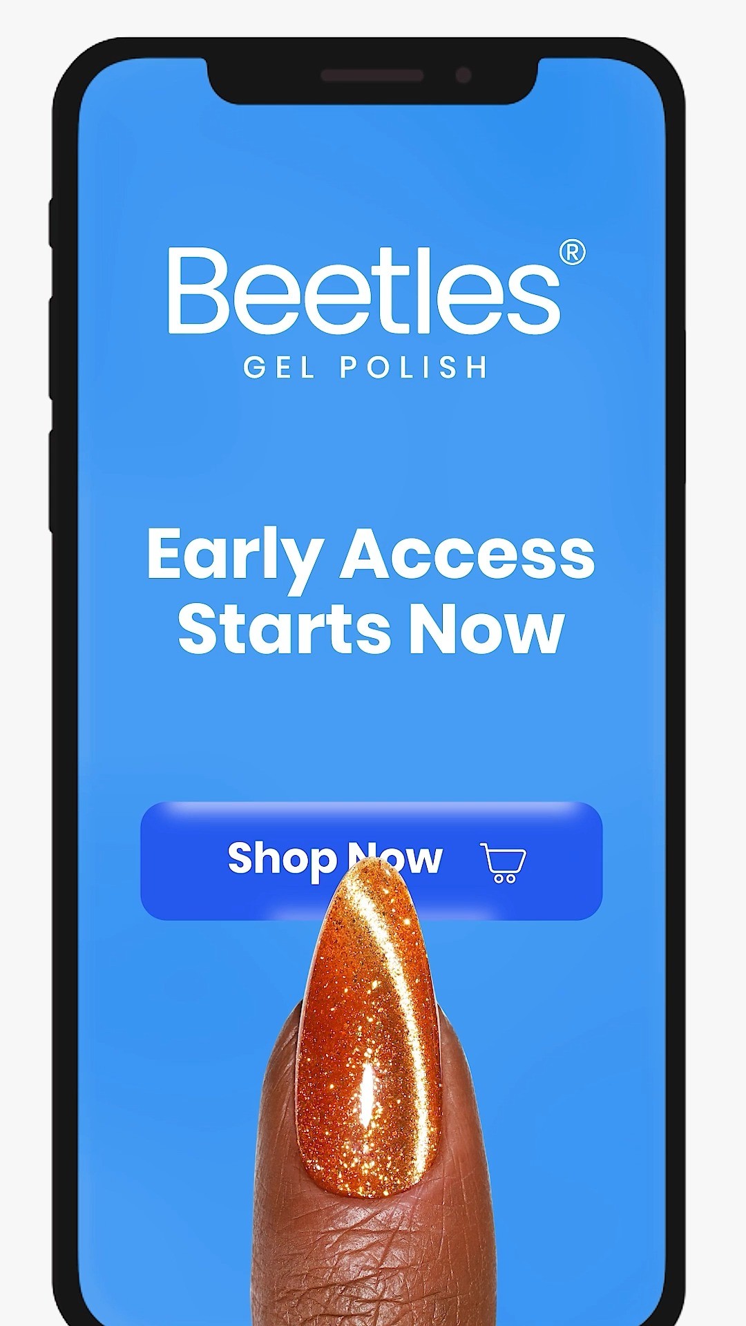 Instagram post by @beetles_community for BeetlesGelPolish. Caption reads: Looking for the perfect fall nail inspo....