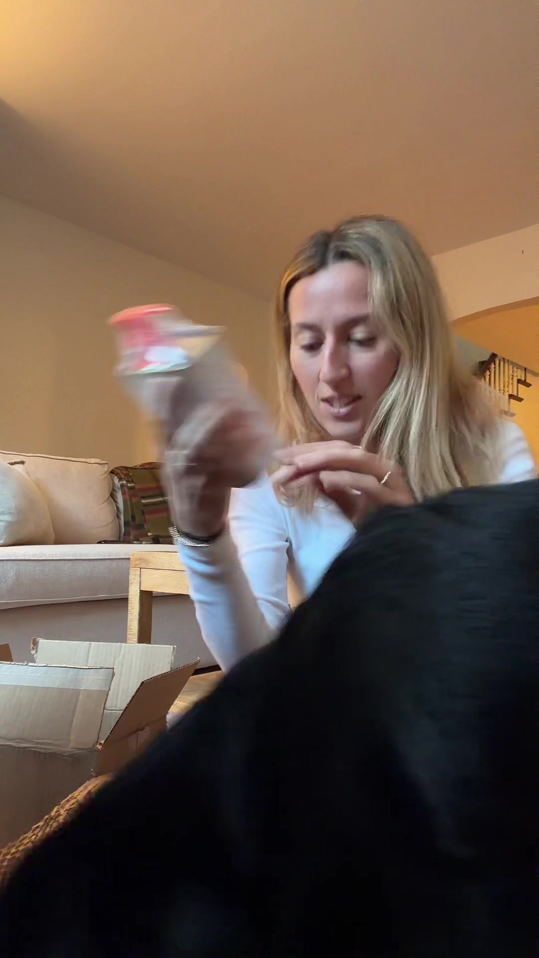 TikTok post by @debpeifer for Native Pet. Caption reads: Sunday got PR!!!! @Native Pet we love love love....