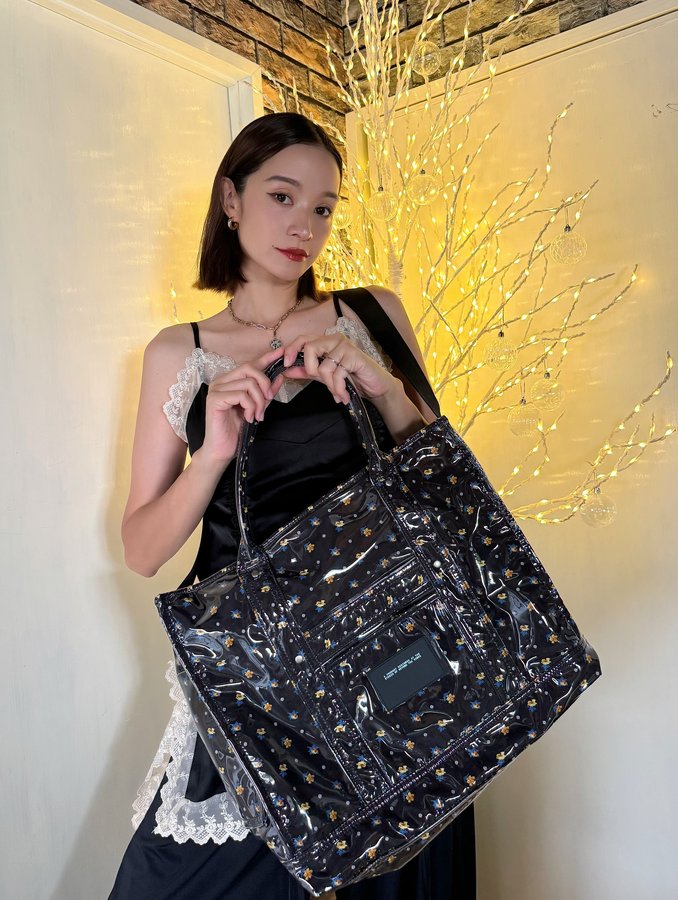 Instagram post by @michi_oomori_official for Beyond The Vines. Caption reads: Beyond The Vines × Liberty collaboration " Liberty....