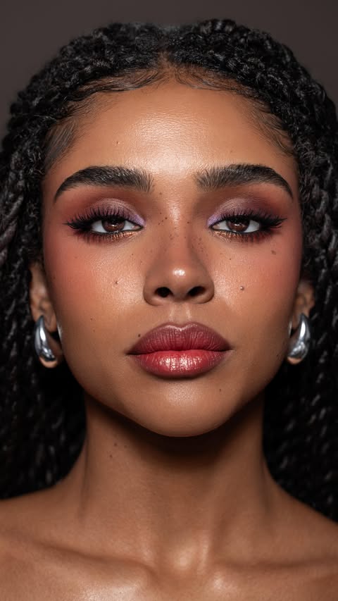 Instagram post by @shari.mua for Natasha Denona Beauty. Caption reads: [...] Mascara Monsieur Big BASE....