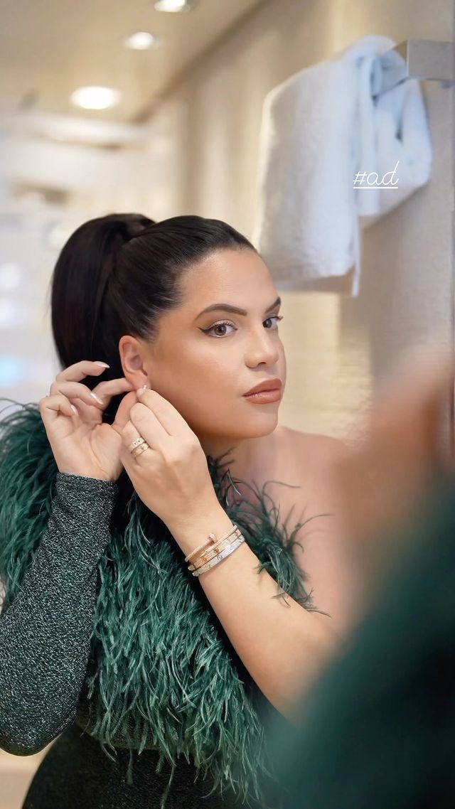 Instagram post by @camilaguiribitey for NIVEA USA. Caption reads: ✨ Getting ready for a magazine cover launch! 💚....