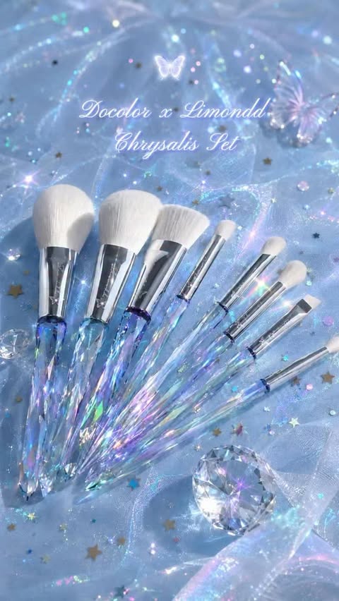 Instagram post by @limondd for Docolor.Official. Caption reads: Every brush, a stroke of intention.✨ The....