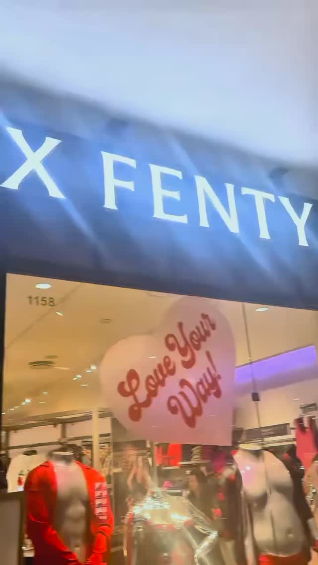 Instagram post by @mdollas11 for Savage X Fenty. Caption reads: This one is for the lovers 😘❤️.
