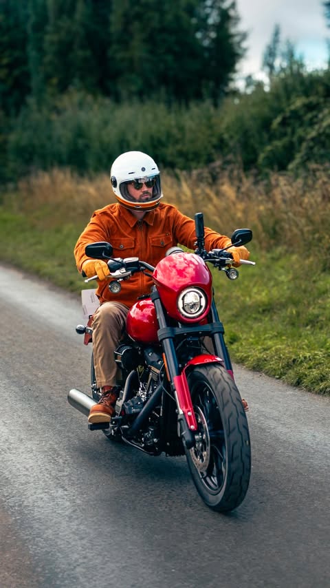 Instagram post by @mrdarcyandtheolman for Harley-Davidson. Caption reads: The Low Rider S 😎

I think this bike might just....