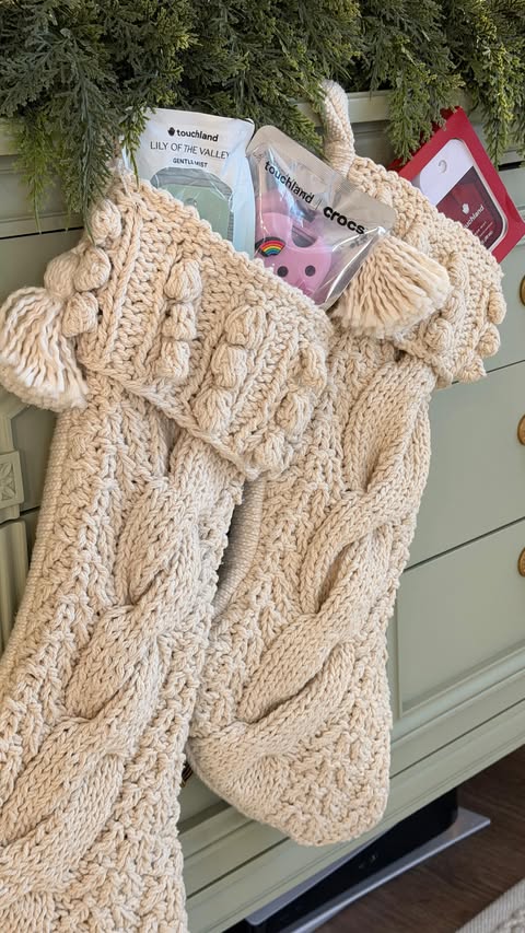 Instagram post by @_summernoel_ for Touchland. Caption reads: @touchland is the perfect last-minute stocking....