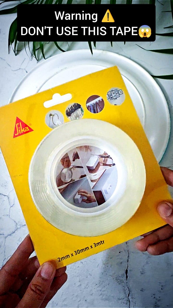 Instagram post by @kala_e_khaas for The Pianosa Project. Caption reads: ⚠️ Don’t use this tape…
because once you try it,....