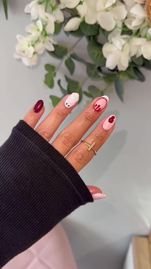 Instagram post by @_nailsbytan_x for Missguided. Caption reads: SHOCKTOBER part 1 💅🏼 

Create some spooky nails....