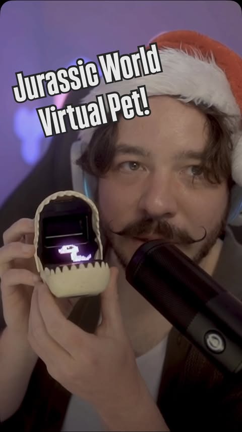 Instagram post by @itslonelyshark for The Connect Agency. Caption reads: To celebrate the release of @jurassicworld Chaos....