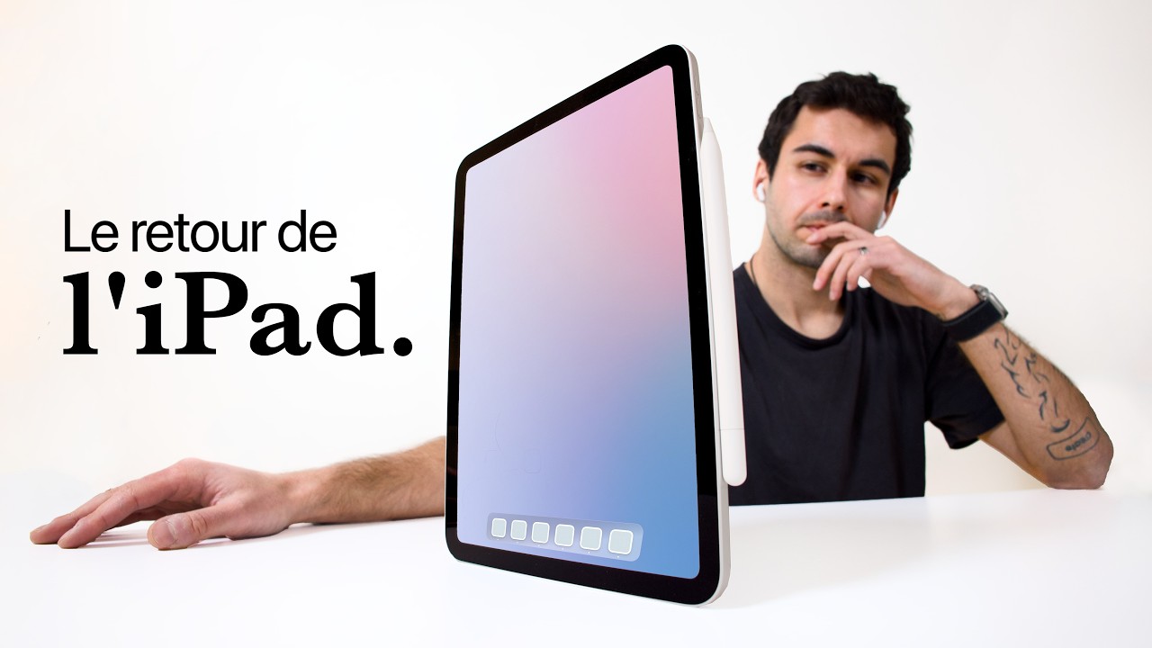 YouTube post by @Nightech for Fnac. Caption reads: What if this iPad (11) was the best?.