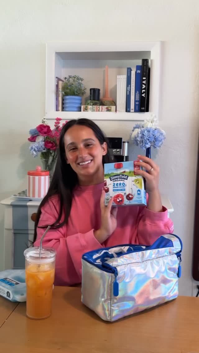 Instagram post by @rachelmuse for Stonyfield Organic. Caption reads: #ad SO many joys of motherhood but one of them has....