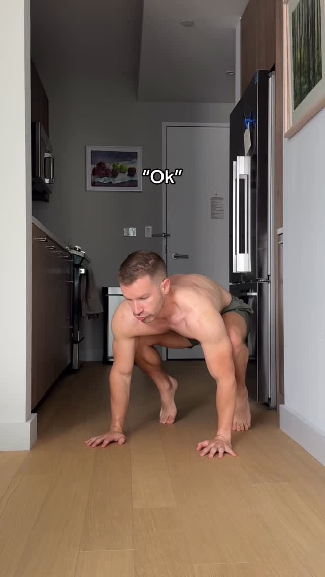 Instagram post by @samgach for cbdMD. Caption reads: Just my inner dialogue while handstanding. Now you....