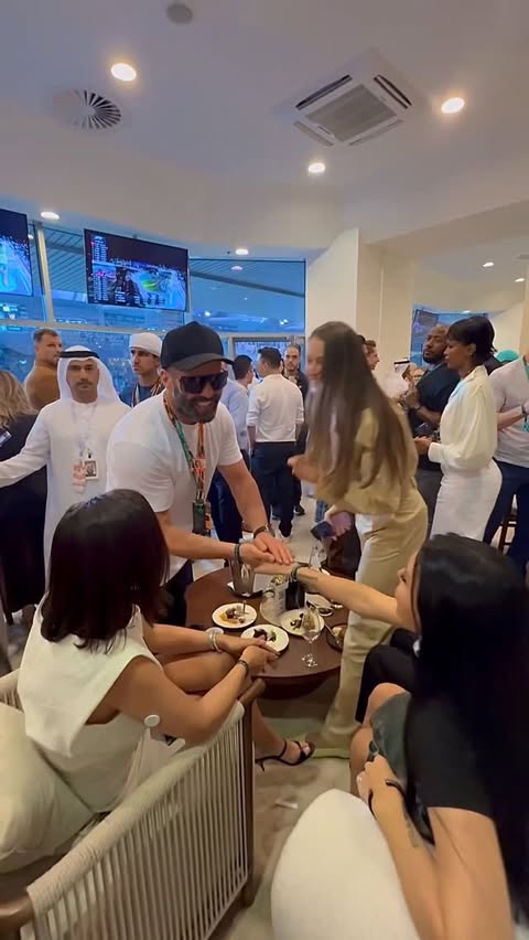 Instagram post by @samoylovaoxana for Visit Abudhabi. Caption reads: Final race of the year in Abu Dhabi 🏎️🏁

Thanks....