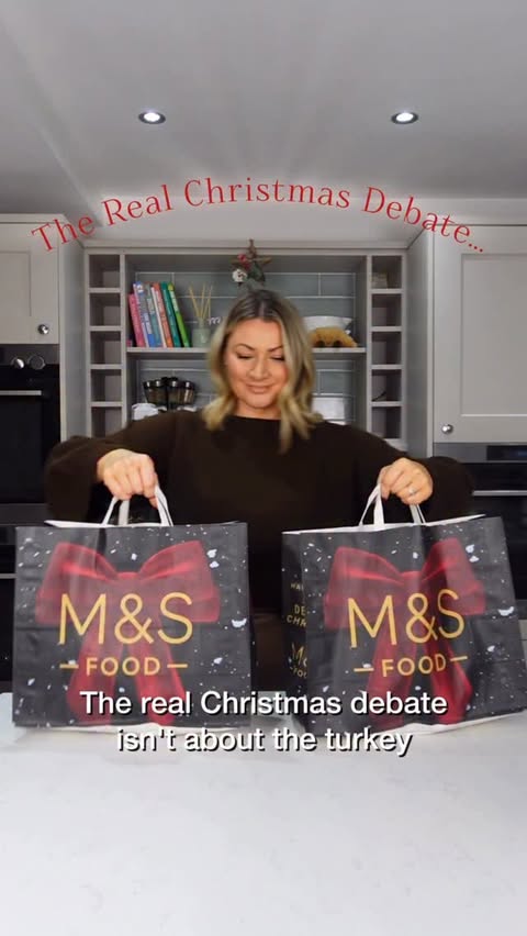 Instagram post by @mealtimewithmummy for Marks and Spencer. Caption reads: BIG Christmas veg debate…🥕

I don’t know about....