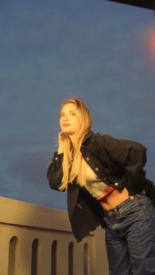 Instagram post by @stratussx for Lume Cube. Caption reads: Behind the scenes of a @lumecube campaign.....