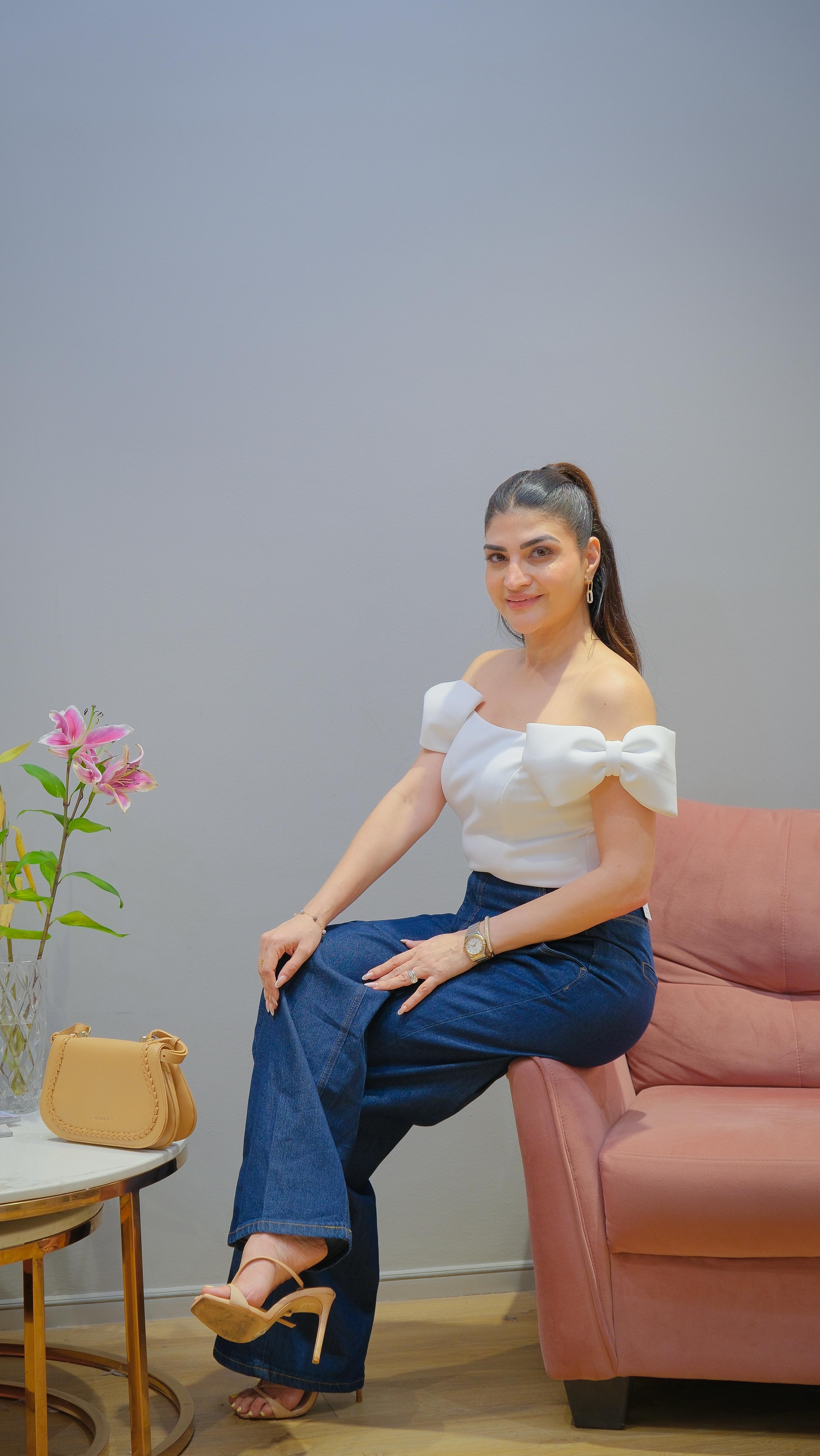 Instagram post by @kat_diaries for Forever New. Caption reads: Styled some of my favourite Pantone shades that....