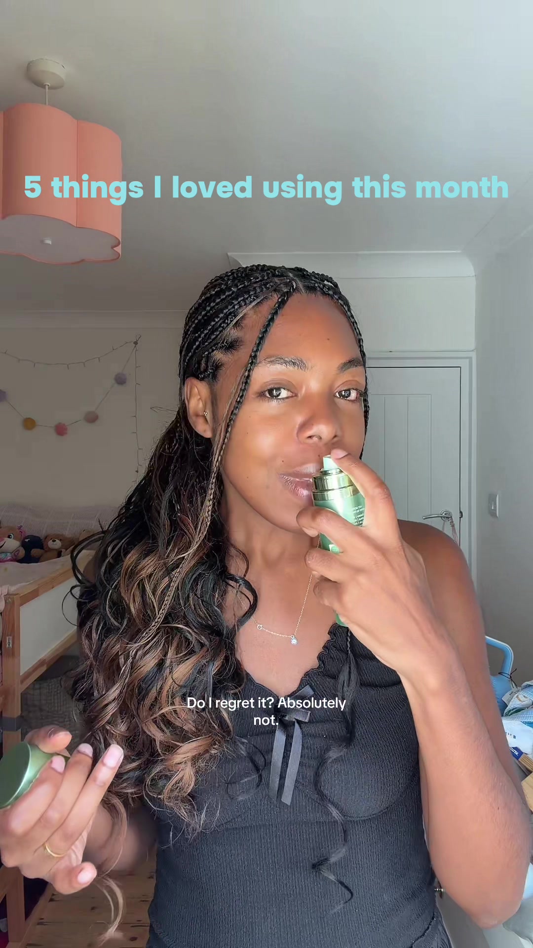 TikTok post by @birthofamother for The Productivity Method. Caption reads: [...] @Marks and Spencer @MaybellineUK....