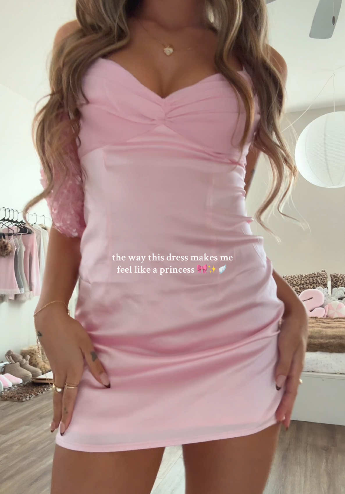 TikTok post by @sadiebaby08 for Beginning Boutique. Caption reads: i’m obsesseddddd @Beginning Boutique 💗....