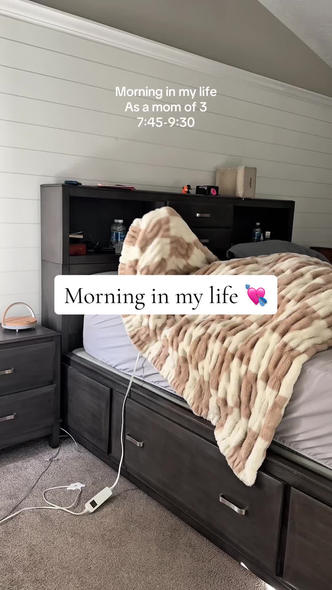 TikTok post by @ashley_sandmire for Kaxi. Caption reads: New day, fresh start. 💘✨ come spend the morning....