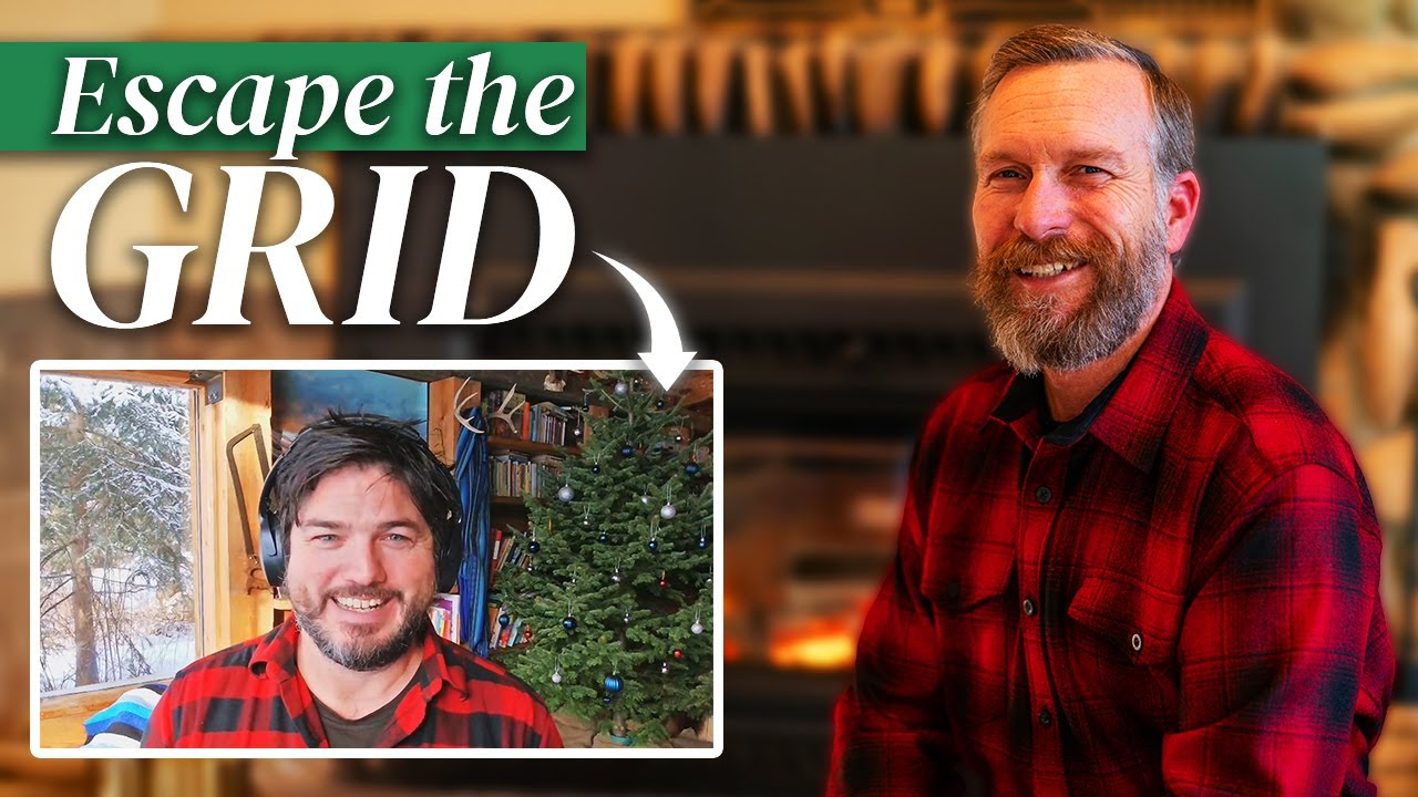 YouTube post by @HomesteadingFamily for Grubbly Farms. Caption reads: The Biggest Grid We Escaped (It Wasn’t Power).