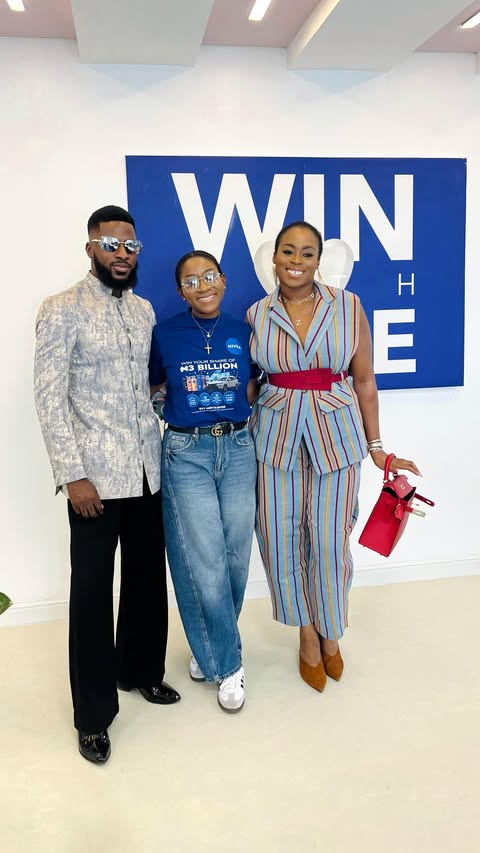 Instagram post by @akinfaminu for NIVEA Nigeria. Caption reads: What if I told you that there’s 3 Billion Naira up....