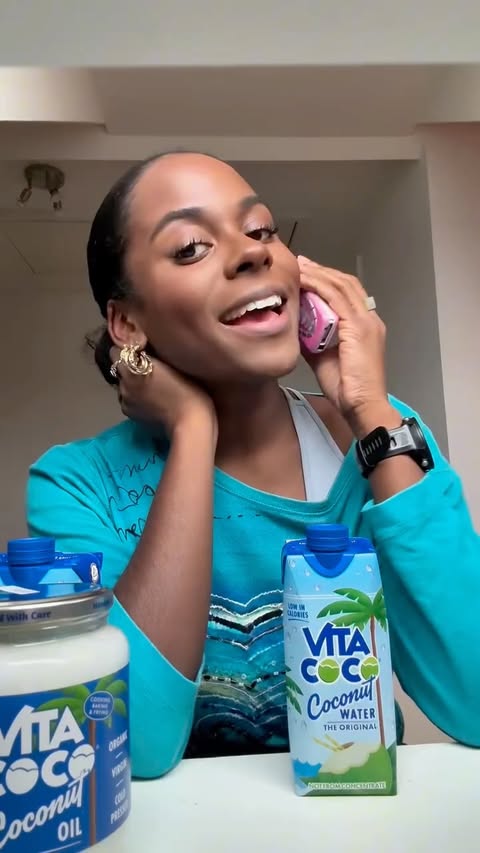 Instagram post by @dr_mimi_runs for Vita Coco. Caption reads: ad everyone’s unwell 🤧 what can you do about....