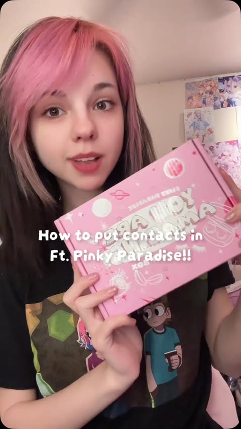 Instagram post by @xostrawbariexo for PinkyParadise. Caption reads: [...] to try out for you guys!! @PinkyParadise....