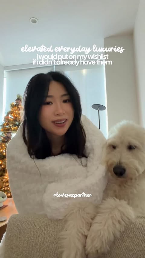 Instagram post by @_misomelon for Lovesac. Caption reads: for that impossible-to-shop-for person on your....