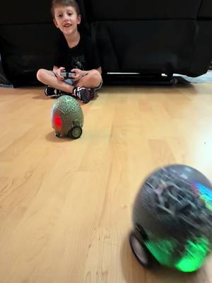 TikTok post by @brittandjd for Vvinca. Caption reads: @Vvinca #dinosaur #remotetoys #kidstoys [...].